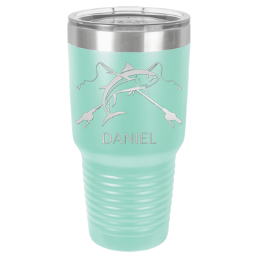 Fishing Hook 30oz Ringneck Tumbler